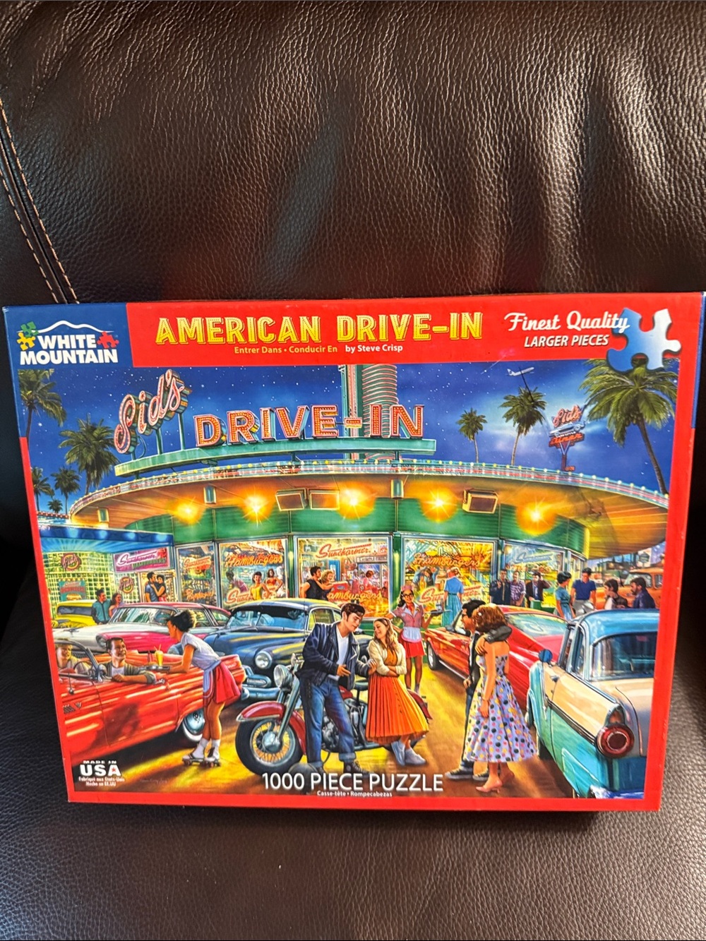 White Mountain American Drive in 1000 pieces